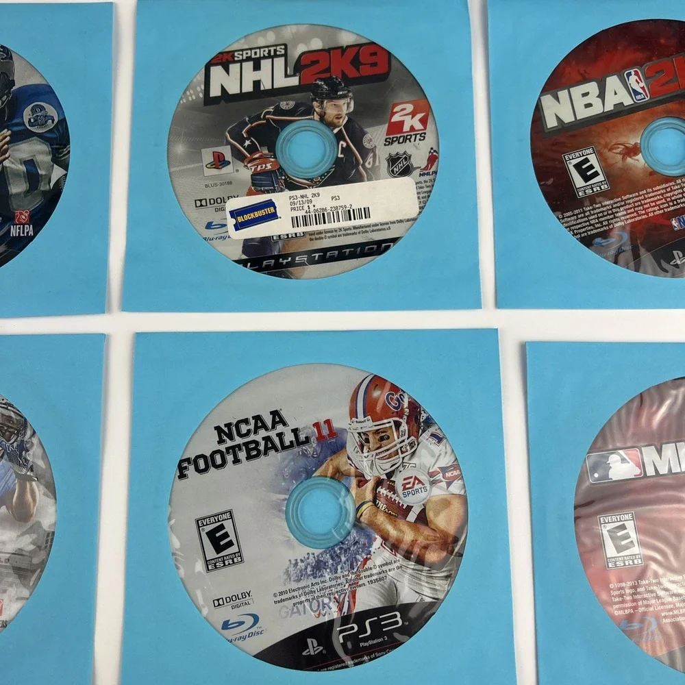 Multi Platform Loose Discs Video Game - Lot Of 50 - AS IS Untested Scratches #7